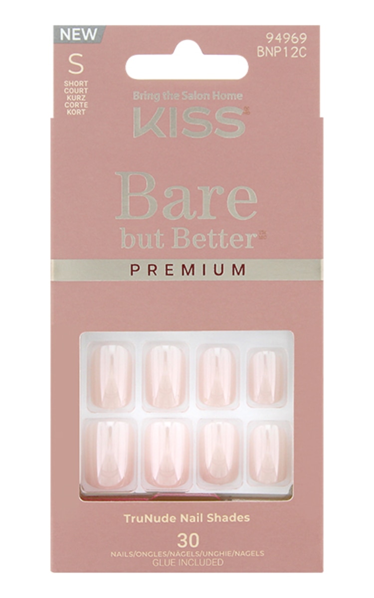KISS KISS Bare but Better комплект накладных гелевых ногтей