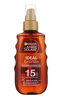 AMBRE SOLAIRE Ideal Bronze iedegumu veicinoša eļļa ar SPF15, 150ml