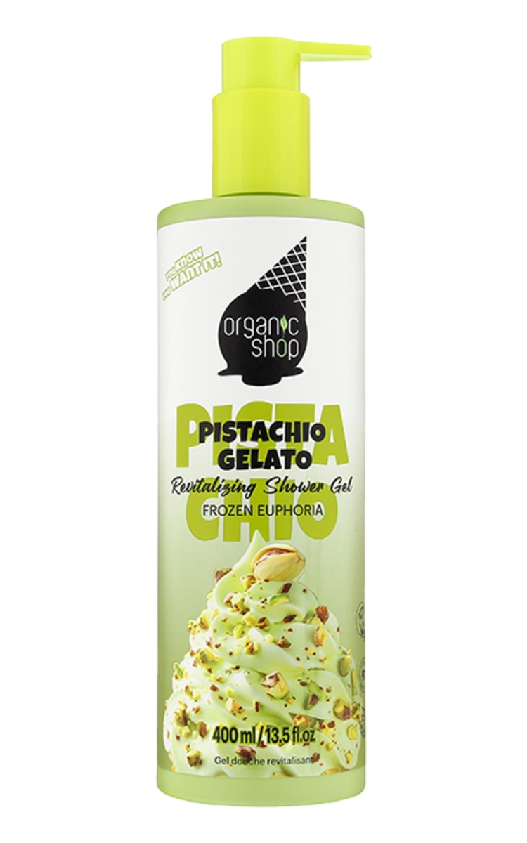 ORGANIC SHOP ORGANIC SHOP Frozen Euphoria Pistachio Gelato Revitalising dušas želeja, 400ml