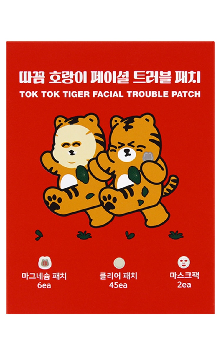SNOW2PLUS Набор пластырей TOK TOK Tiger