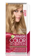 GARNIER COLOR SENSATION Краска для волос, 8.0 Luminous Light Blond