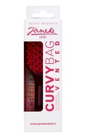  JANEKE undefined JÄNEKE Curvy Bag Vented Brush ventilējama matu suka, Berry Magenta  