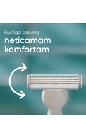 GILLETTE Venus Sensitive vienreizējie sieviešu skuvekļi, 3gab.