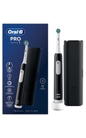 ORAL-B Pro Series Black 1 elektriskā zobu birste ar futlāri