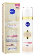 NIVEA Luminous 630® Antispot CC fluīds ar toni un SPF30, 01 Light, 40ml