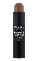  RIVAL DE LOOP undefined RIVAL DE LOOP Bronzer & Contour Stick бронзер - контурный карандаш, 5г 