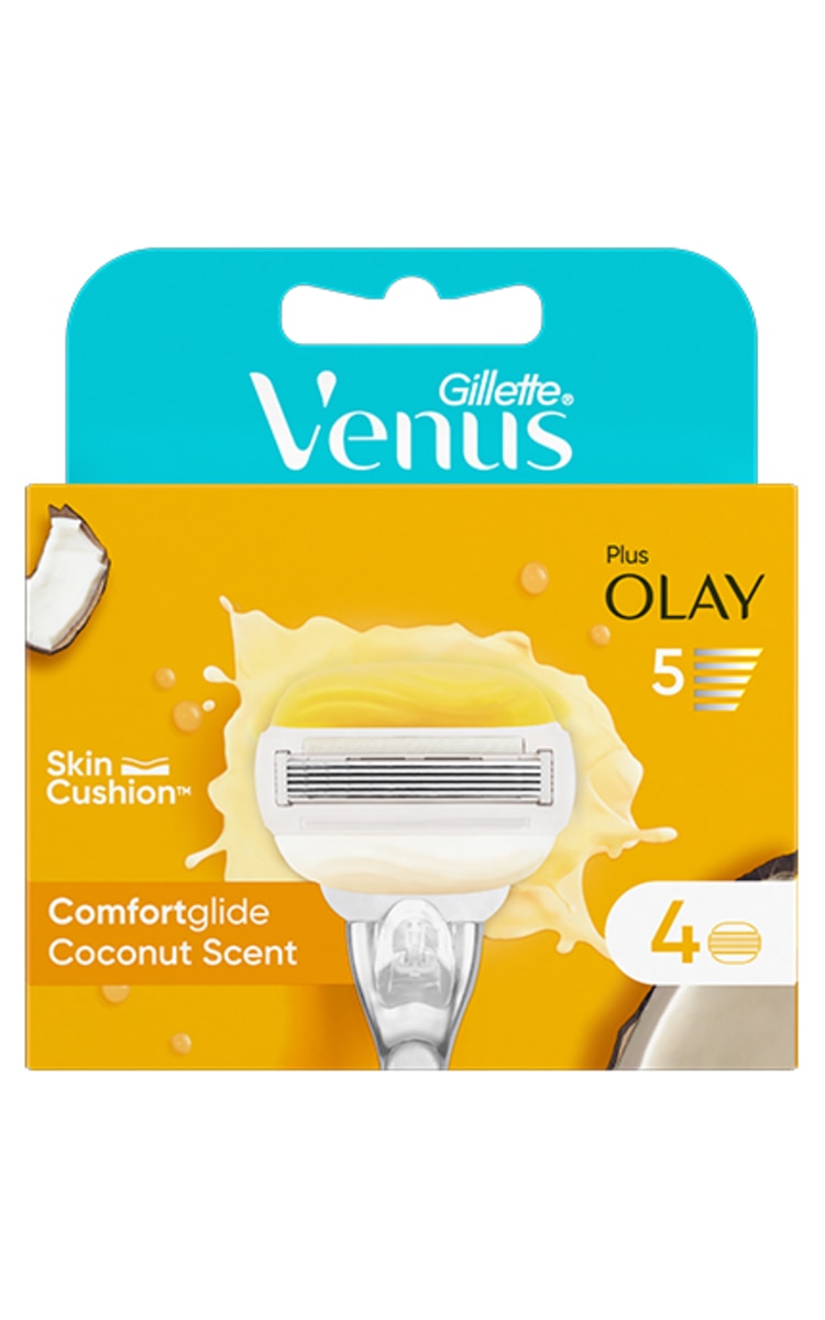 GILLETTE GILLETTE Venus Coconut skuvekļa kasetnes, 4gab. 4 gab.