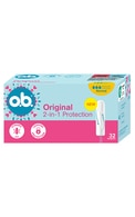 O.B. Original Normal higiēniskie tamponi, 32gab. O.B. undefined O.B. Original Normal higiēniskie tamponi, 32gab.