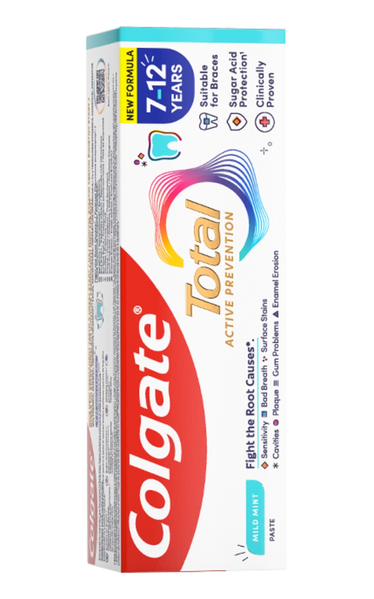 COLGATE COLGATE Total Delicate Mint зубная паста для детей от 7 до 12 лет, 50мл 50 мл