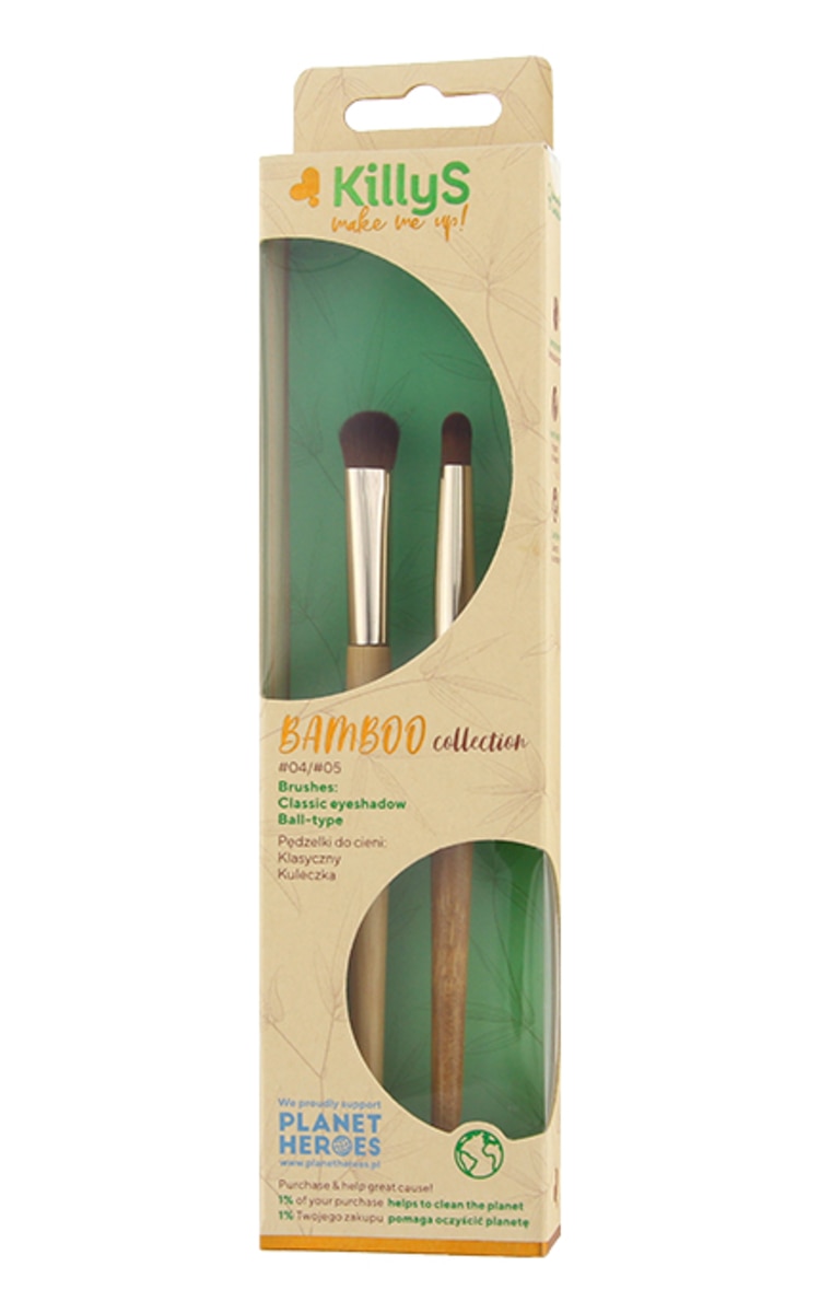 KILLYS KILLYS Bamboo Collection набор кистей для макияжа глаз 2 шт