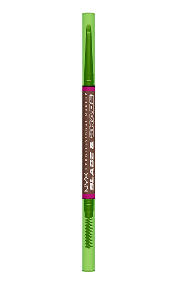 NYX PROFESSIONAL MAKEUP NYX PROFESSIONAL MAKEUP Blade & Shade Nano карандаш для бровей, 08 Chocolate, 1шт. Chocolate