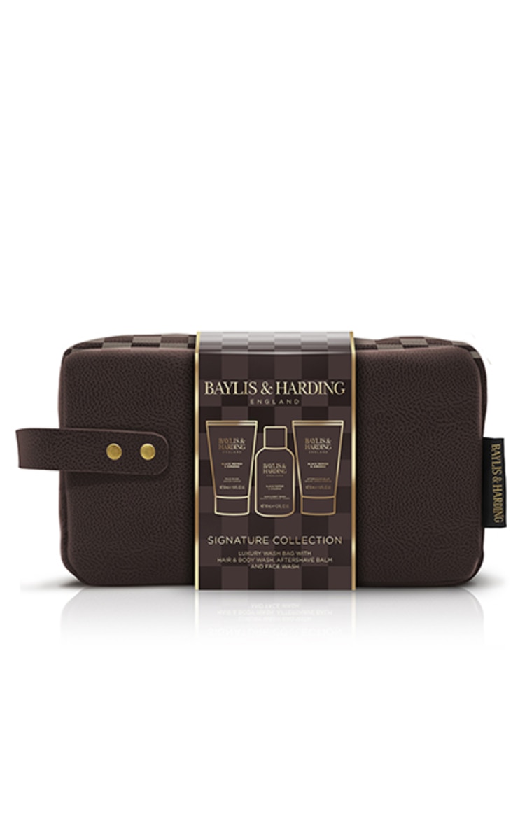 BAYLIS&HARDING BAYLIS&HARDING Black Pepper & Ginseng Men's Luxury ķermeņa kopšanas komplekts