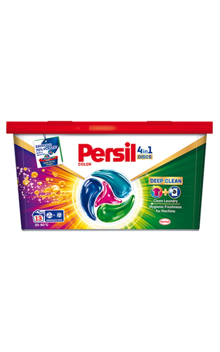 PERSIL PERSIL Color Discs 4in1 kapsulas veļas mazgāšanai, 13gab. 13 gab.