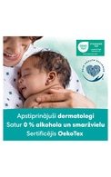 PAMPERS Harmonie Aqua mitrās salvetes, 3x48gab.