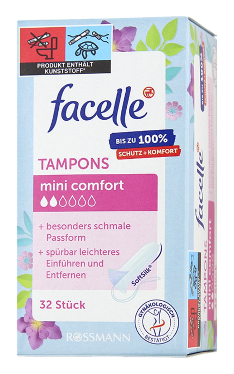 FACELLE FACELLE Mini Comfort тампоны, 32шт. 32 шт