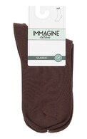 IMMAGINE Vīriešu zeķes 833, izmērs 39-42, Coffee
