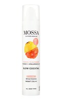 MOSSA Glow Cocktail Vitamin C mirdzumu atjaunojošs nakts krēms, 50ml