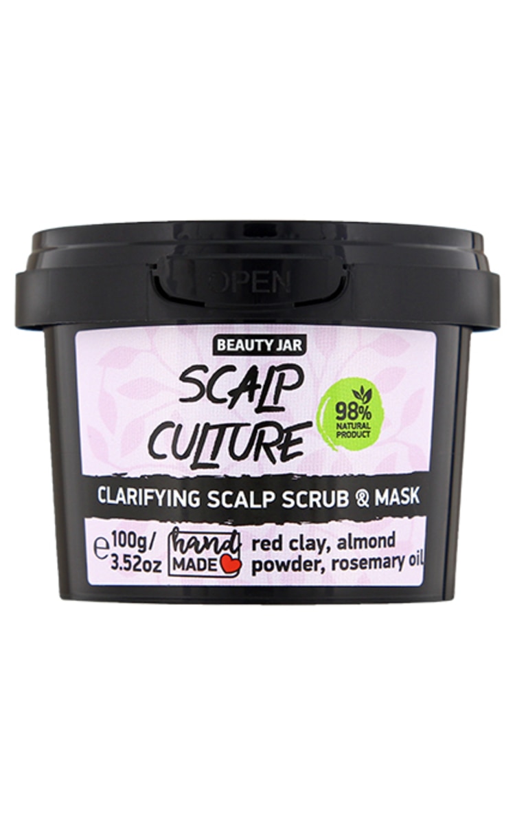 BEAUTY JAR BEAUTY JAR Scalp Culture attīrošais skrubis-maska galvas ādai, 100g 100 g