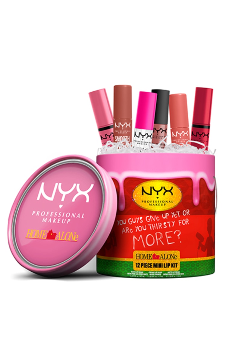 NYX PROFESSIONAL MAKEUP NYX PROFESSIONAL MAKEUP Home Alone Mini lūpu krāsu komplekts, 12gab.