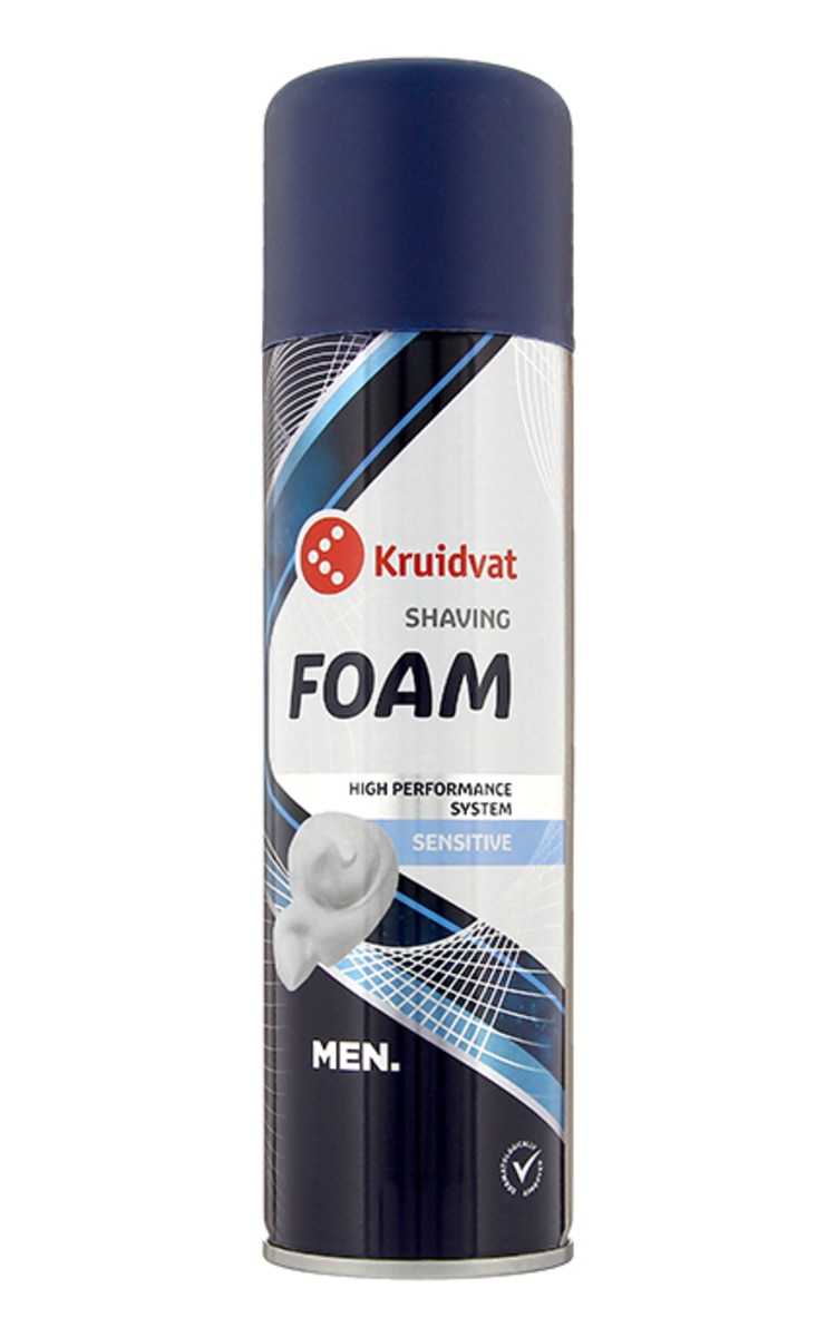 KRUIDVAT MEN KRUIDVAT Sensitive пена для бритья, 250мл 250 мл