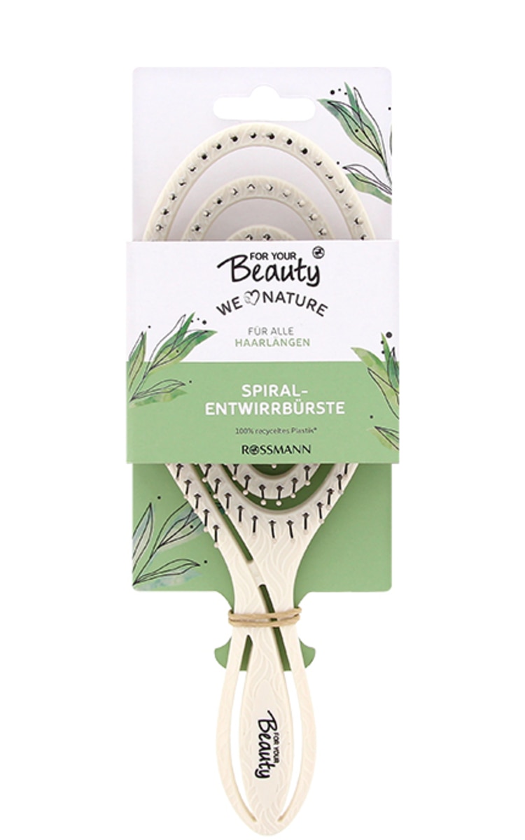 FYB FOR YOUR BEAUTY We Love Nature spirālveida matu suka