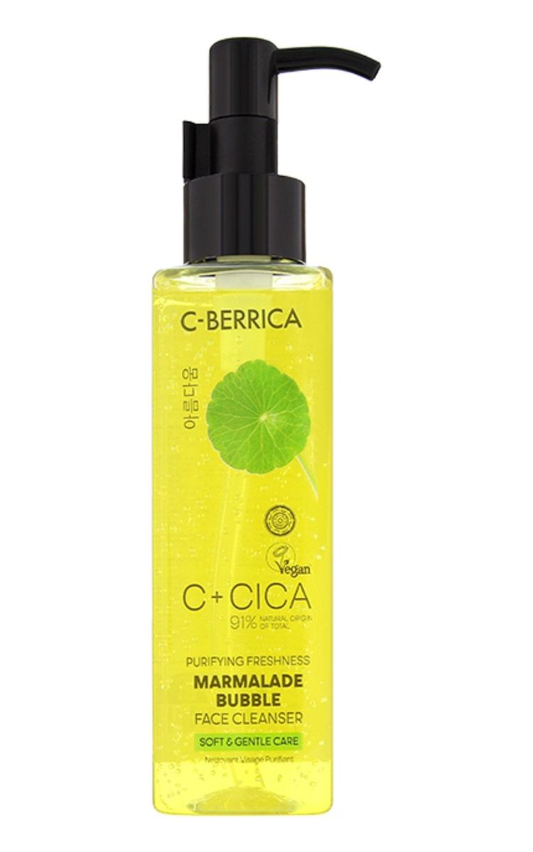 NATURA SIBERICA CICA C-Berrica Marmalade Bubble oчищающий гель для лица, 150мл