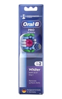 ORAL-B PRO 3D White сменные насадки для электрической зубной щетки, 2шт.