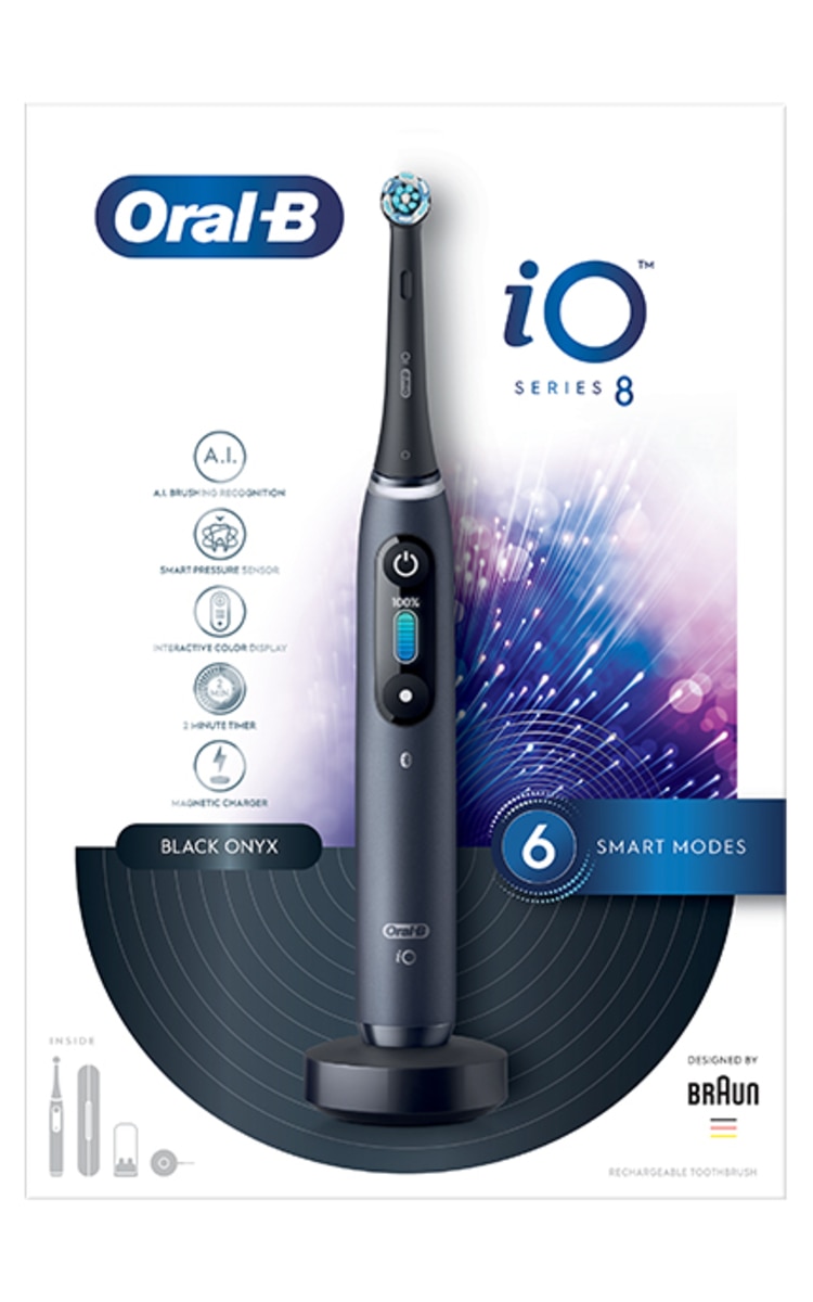 ORAL B ORAL-B iO Series 8 Black Onyx электрическая зубная щётка 1 шт