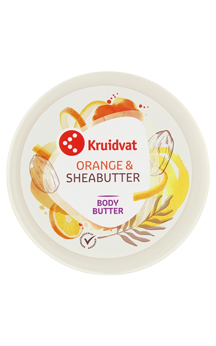 KRUIDVAT KRUIDVAT Orange&Sheabutter ķermeņa sviests, 200ml 200 ml