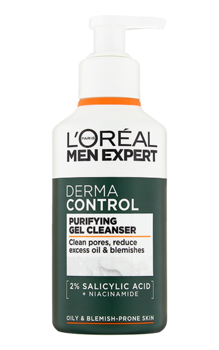 L`OREAL MEN EXPERT L`OREAL MEN EXPERT Derma Control attīrošā želeja pret ādas nepilnībām, 260ml