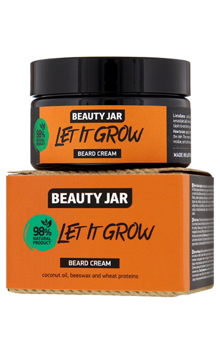 BEAUTY JAR BEAUTY JAR Let It Grow крем для бороды, 60мл