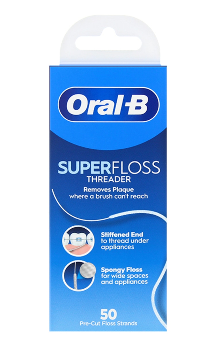 ORAL B ORAL-B Superfloss Mint зубная нить, 50шт.