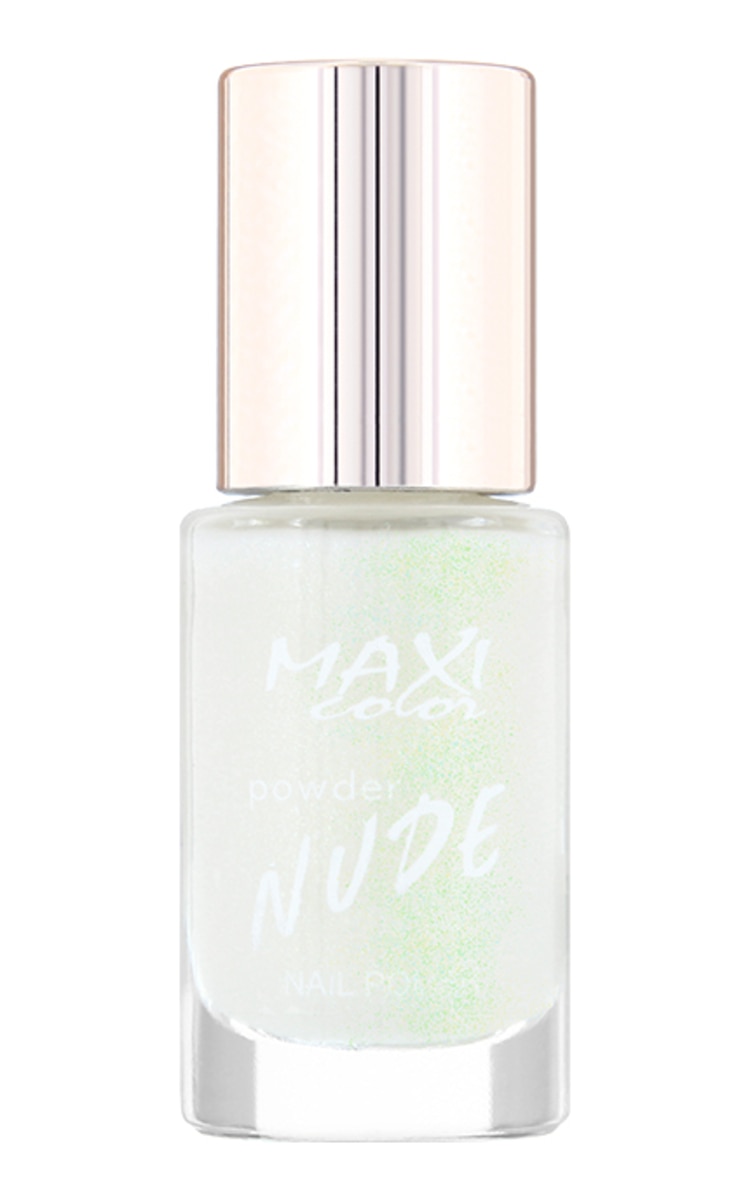 MAXI COLOR MAXI COLOR Powder Nude лак для ногтей, 01, 10мл X