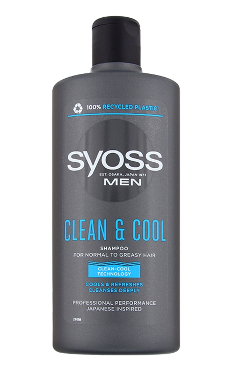 SYOSS SYOSS MEN Clean&Cool мужской шампунь для волос, 440мл 440 мл