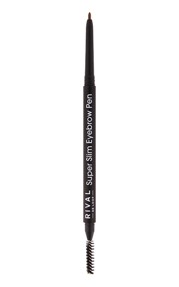 RIVAL DE LOOP RIVAL DE LOOP Super Slim uzacu zīmulis, 01 Brown, 1gab. Brown