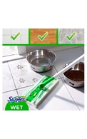 SWIFFER Cменные влажные салфетки для уборки полов, 10шт.