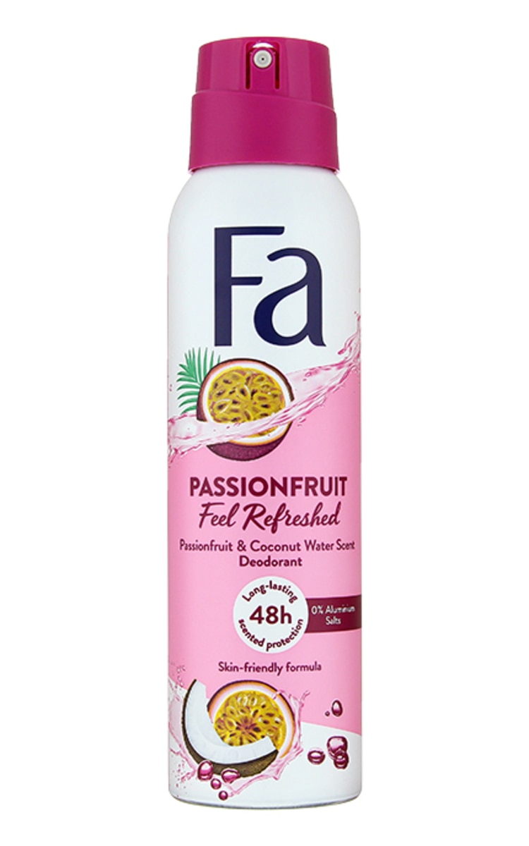 FA FA Passionfruit Feel Refreshed izsmidzināms dezodorants, 150ml 150 ml