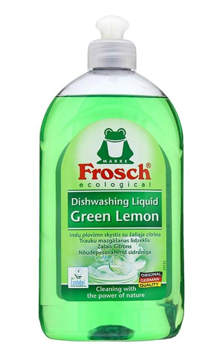 FROSCH FROSCH Green Lemon trauku mazgāšanas līdzeklis, 500ml 500 ml