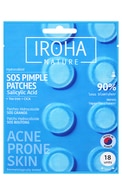  IROHA NATURE undefined IROHA NATURE SOS pači pret pinnēm ar salicilskābi, tējas koku un Āzijas centellu, 18gab.  