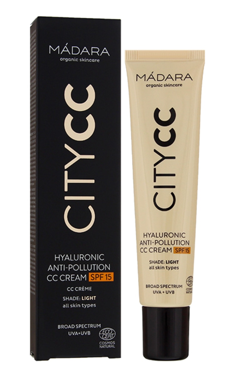 MADARA MADARA CITY CC Hyaluronic Anti-pollution CC cream SPF15, light, 40ml 40 ml