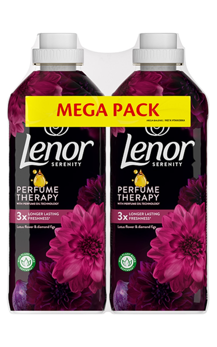 LENOR LENOR Diamond Figs&Lotus Water veļas mīkstinātājs, 2x925ml 1850 ml