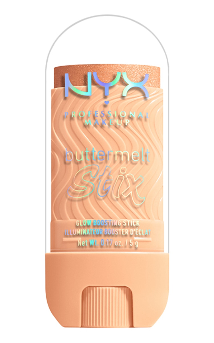  NYX PROFESSIONAL MAKEUP  NYX PROFESSIONAL MAKEUP Buttermelt Stix mirdzumu pastiprinošs zīmulis, 08 Let Me Melt, 5g  NYX PROFESSIONAL MAKEUP Buttermelt Stix mirdzumu pastiprinošs zīmulis, 08 Let Me Melt, 5g