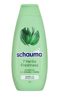 SCHAUMA 7 Herbs Freshness шампунь для волос, 400мл