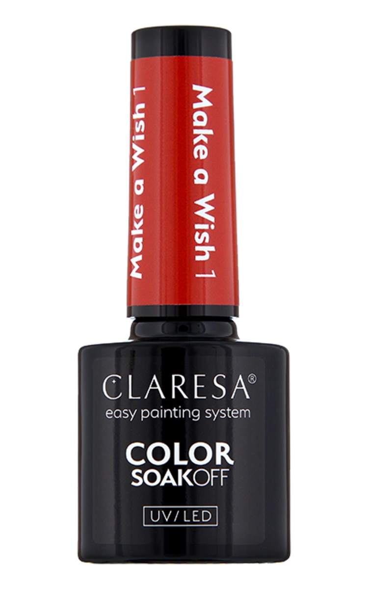 CLARESA CLARESA Color SoakOff UV/LED Make A Wish гель-лак для ногтей, 1, 5г X