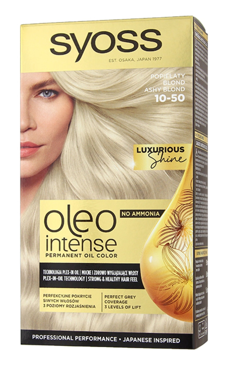 SYOSS OLEO SYOSS Oleo краска для волос, 10-50 Ashy Blond 1 шт