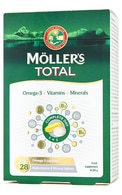 MOLLER`S Total Omega-3+Vitamins+Minerals пищевая добавка N28/28