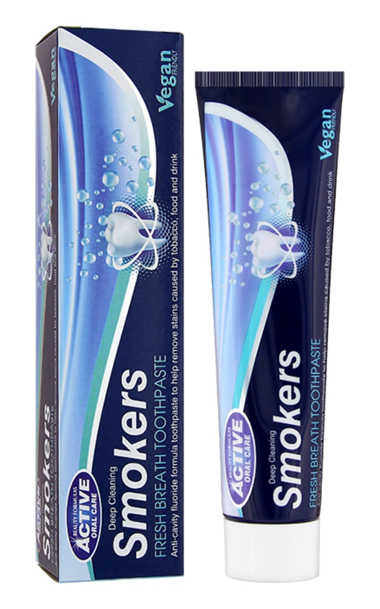 BEAUTY FORMULAS BEAUTY FORMULAS Active Smokers Fresh Breath зубная паста, 100мл 100 мл
