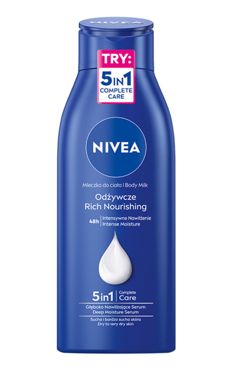 NIVEA NIVEA Rich Nourishing 48h питательное молочко для тела, 400мл 400 мл