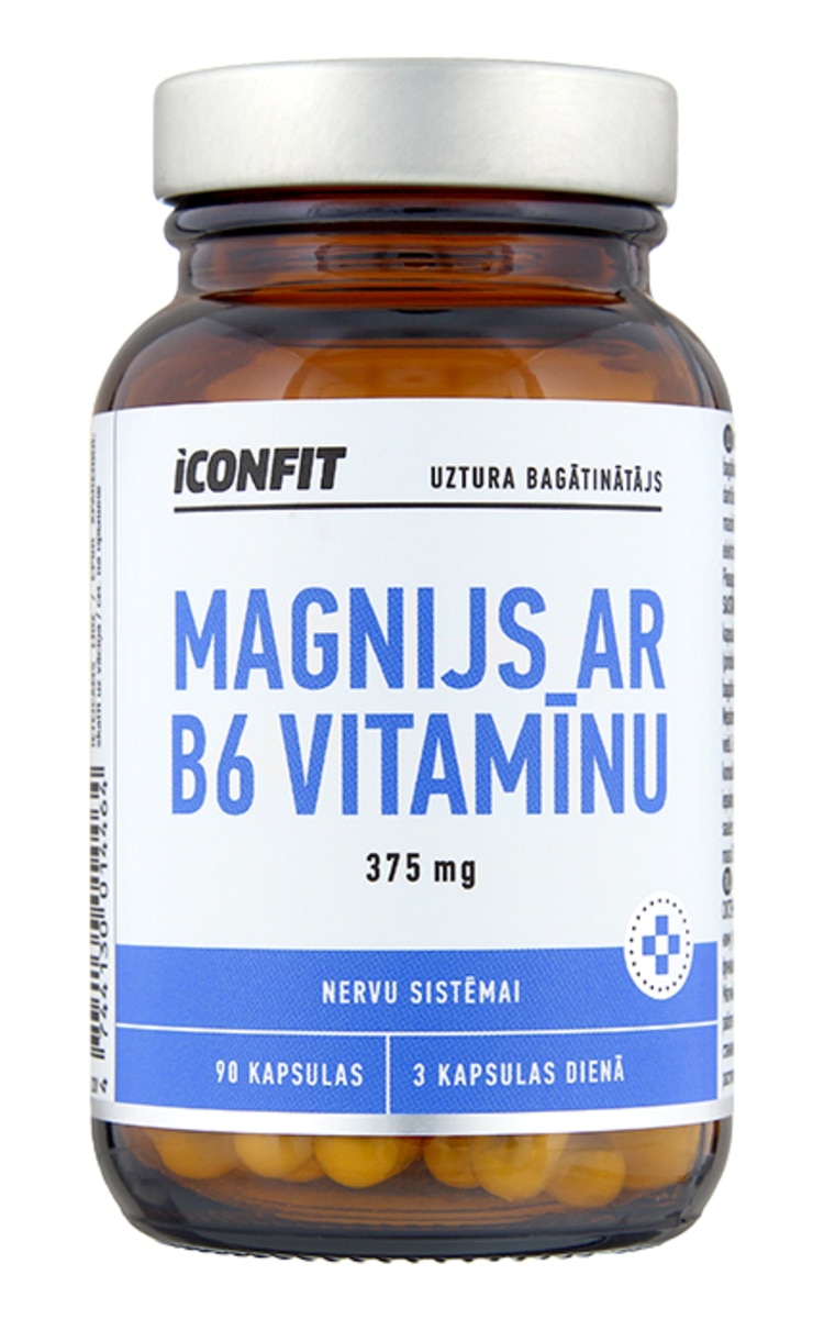 ICONFIT ICONFIT Магний с витамином B6, N90, 90 капсул