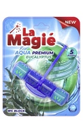  LA MAGIE undefined LA MAGIÉ Aqua Premium tualetes bloks, Eucalyptus Breeze (Blue Water), 1x40g 